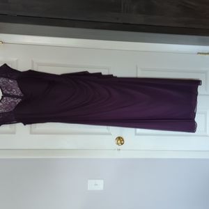 Eggplant Gown